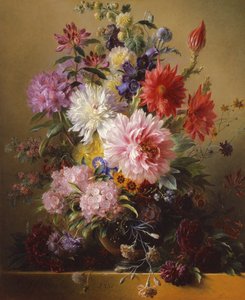 Nature morte avec des fleurs, 1837